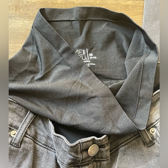 Maternity Skinny Jeans, Size M(8-10), Charcoal Grey, NWT, Stretch Material - Picture 7 of 9